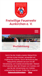 Mobile Screenshot of feuerwehr-aunkirchen.de